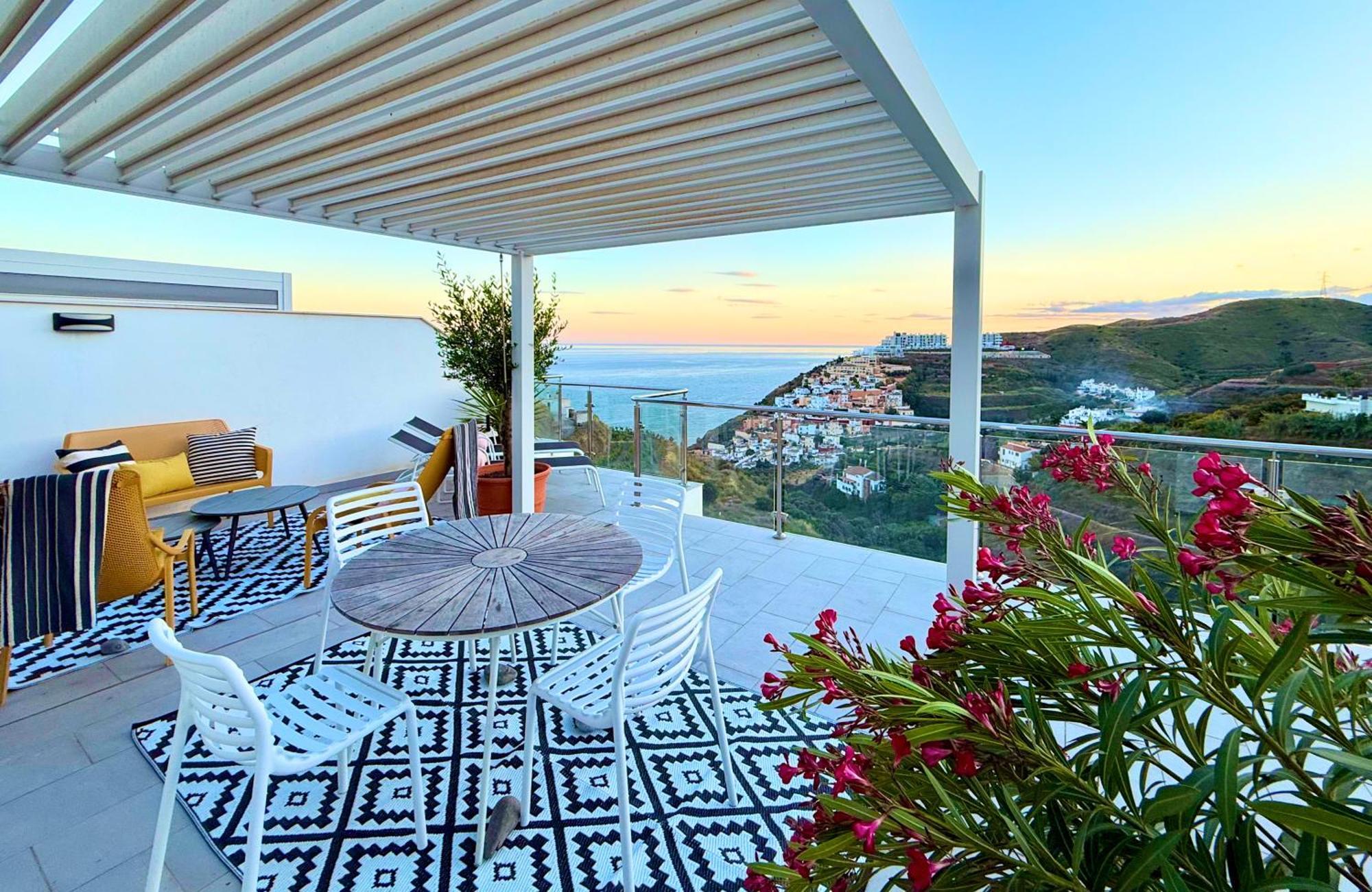 Penthouse Balcon Del Mar 121 Casasol Lejlighed Nerja Eksteriør billede