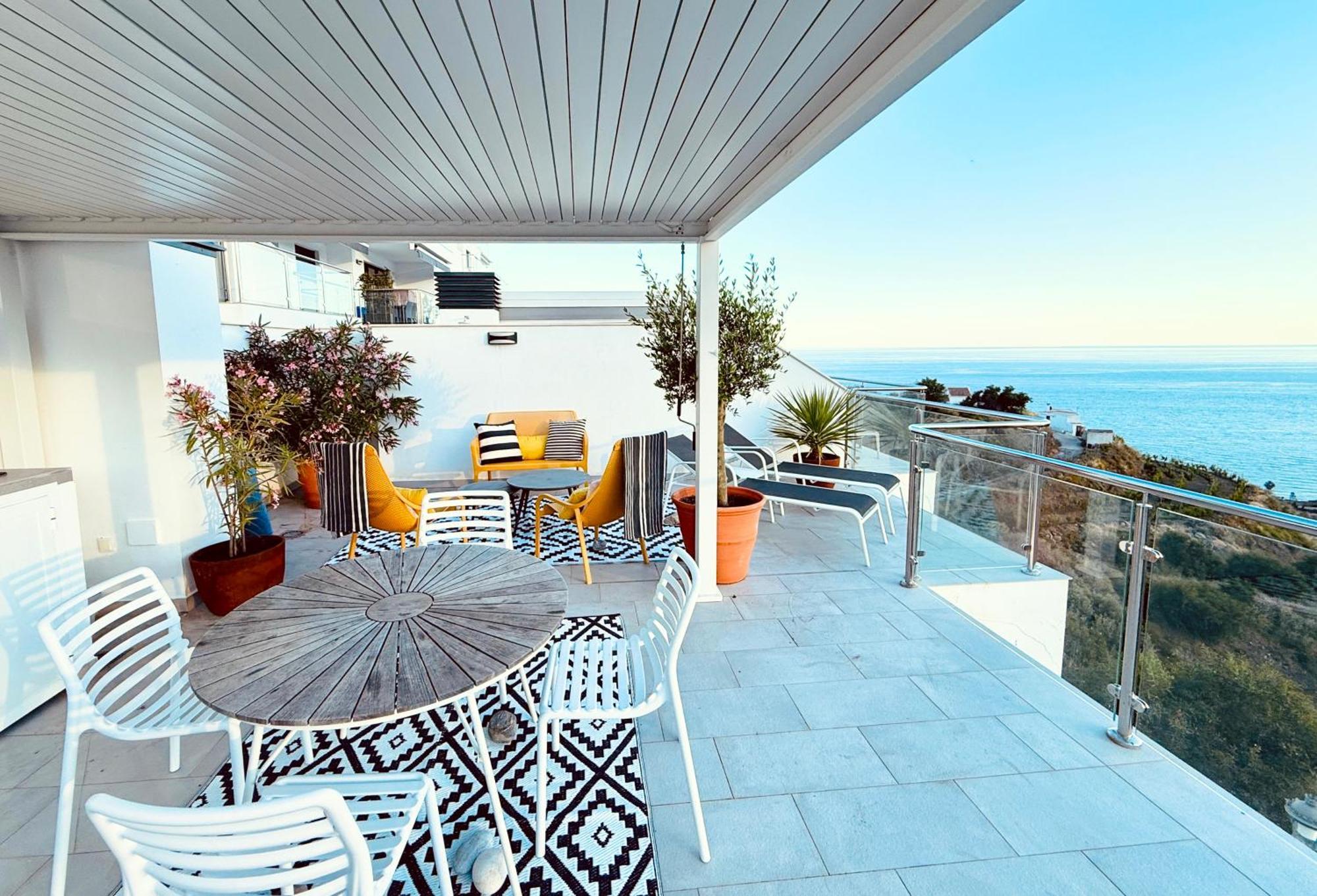 Penthouse Balcon Del Mar 121 Casasol Lejlighed Nerja Eksteriør billede